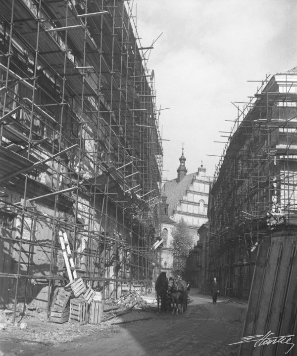 Odbudowa Starego Miasta w Lublinie w 1954 roku