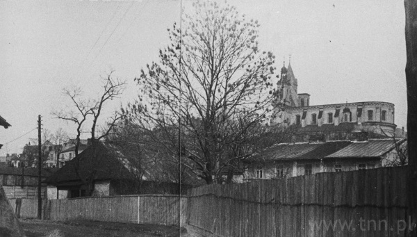 Lublin. Katedra po bombardowaniu we wrzesniu 1939 roku