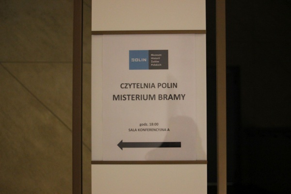 Spotkanie "Misterium Bramy / Misterium Pamięci" w Muzeum POLIN
