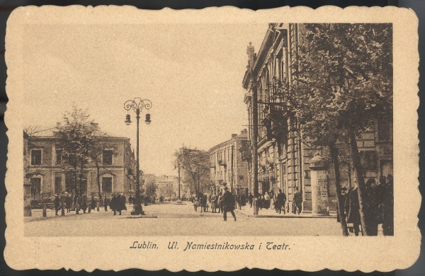 Ulica Namiestnikowska w Lublinie (ul. Gabriela Narutowicza)