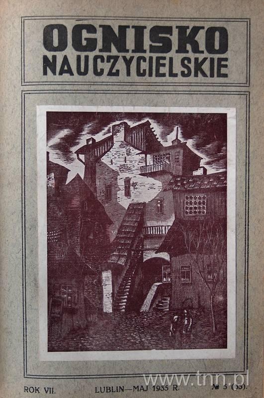 Okładka czasopisma "Ognisko Nauczycielskie" nr 5/1935