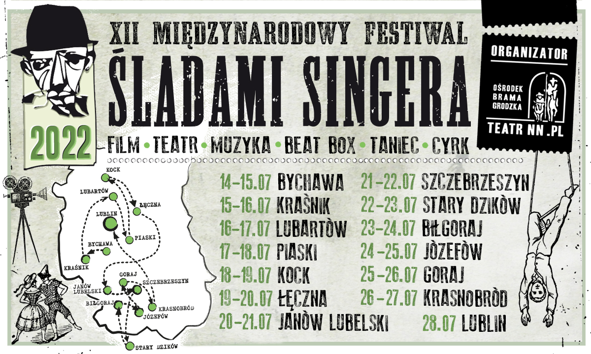 XII Międzynarodowy Festiwal Śladami Singera 2022