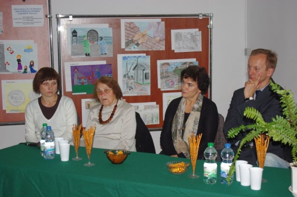 Spotkanie uczniów ZS nr 4 w Lublinie ze Sprawiedliwą Marianną Krasnodębską