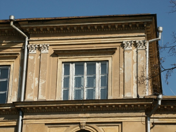 Pałac Rządu Gubernialnego w Lublinie. Detal architektoniczny.