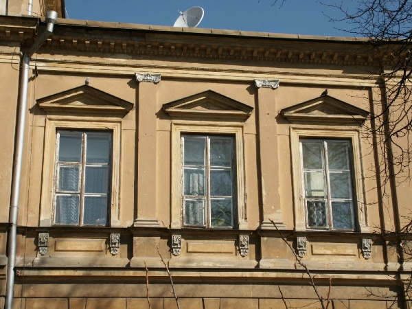 Pałac Rządu Gubernialnego w Lublinie. Detal architektoniczny.