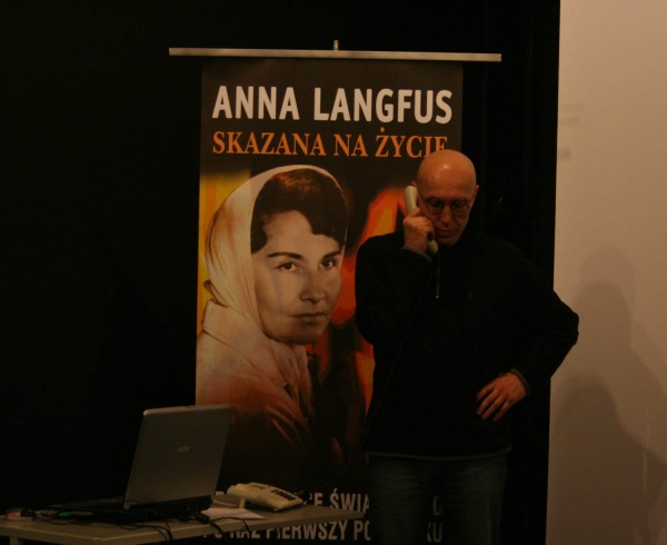 Tomasz Pietrasiewicz podczas promocji książki Anny Langfus "Skazana na życie"