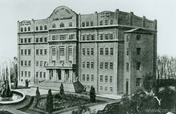 The building of Yeshiva in Lublin
