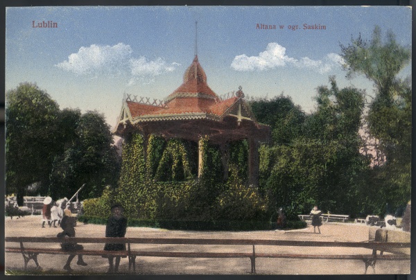 Altana Rotunda w Ogrodzie Saskim w Lublinie