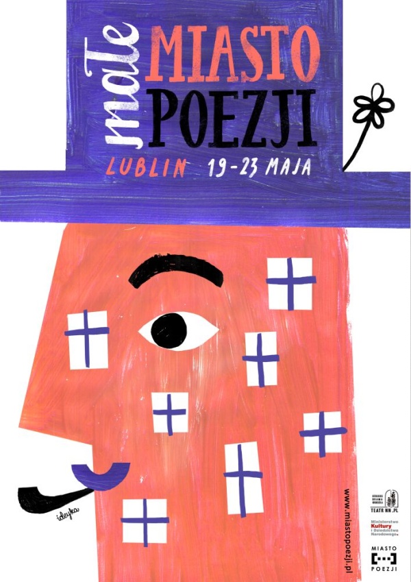 Plakat Małego Miasta Poezji 2014