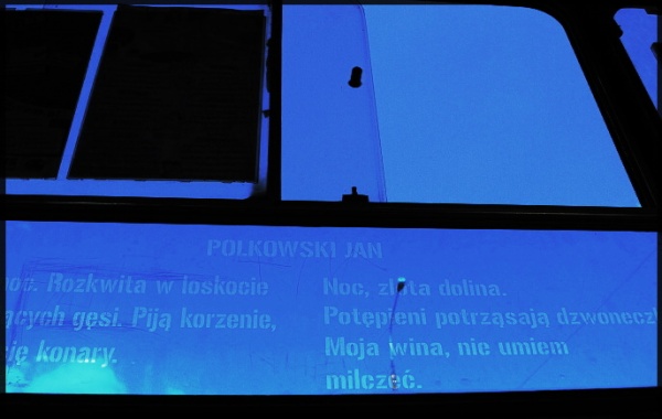 Wiersz Jana Polkowskiego w Trolejbusie Poezji