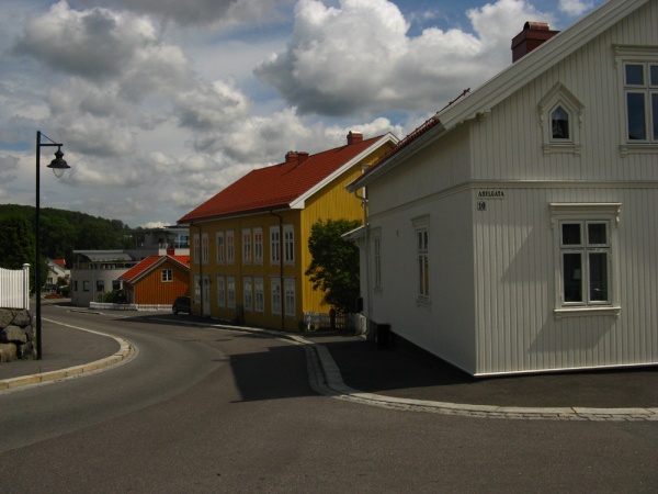 Larvik, the architecture of Asylgata