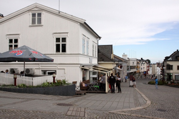 Larvik, view of the city centre