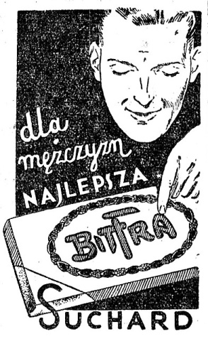 Czekolada dla mężczyzn Bittra, „Nasz Przegląd”, 9 II 1936