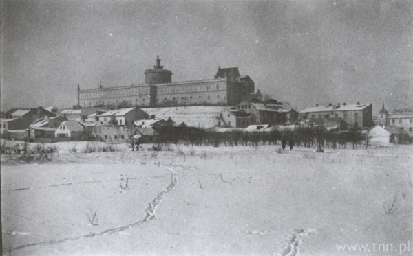Panorama of the Castle and the Jewish quarter in Lublin