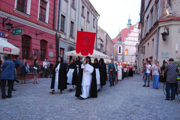 Happening "Pożar Lublina"