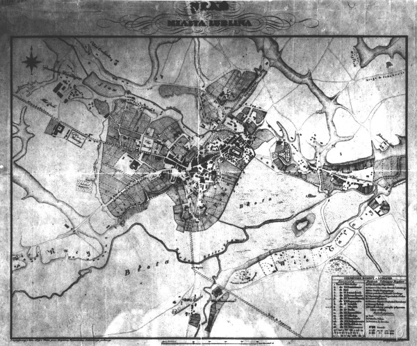 Plan miasta Lublina (1829 r.)