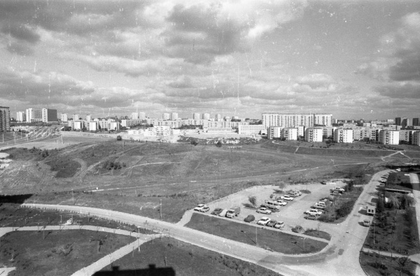 Panorama LSM widziana z osiedla Skarpa