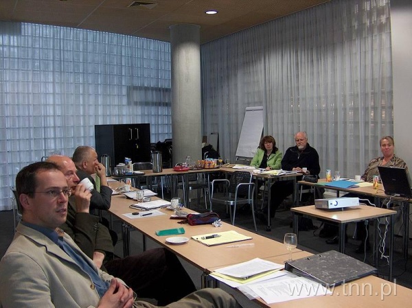 uczestnicy projektu "Życie Żydów w Europie" podczas seminarium roboczego w Groningen