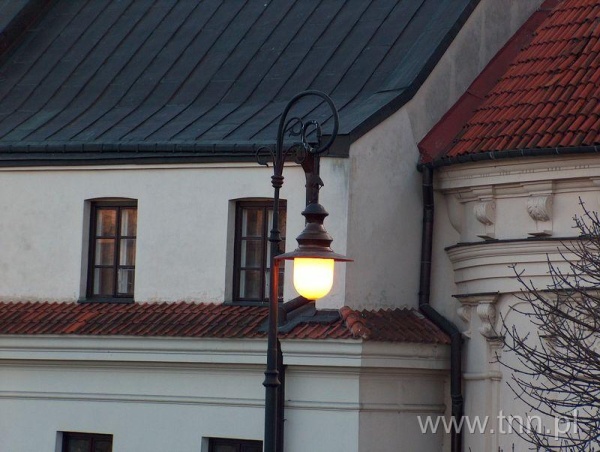 Ostatnia latarnia miasta żydowskiego na ulicy Podwale
