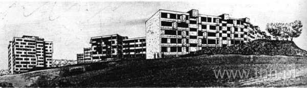 Budynki na osiedlu im. J. Słowackiego