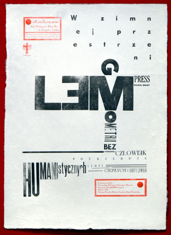 Afisz do wystawy LemPress