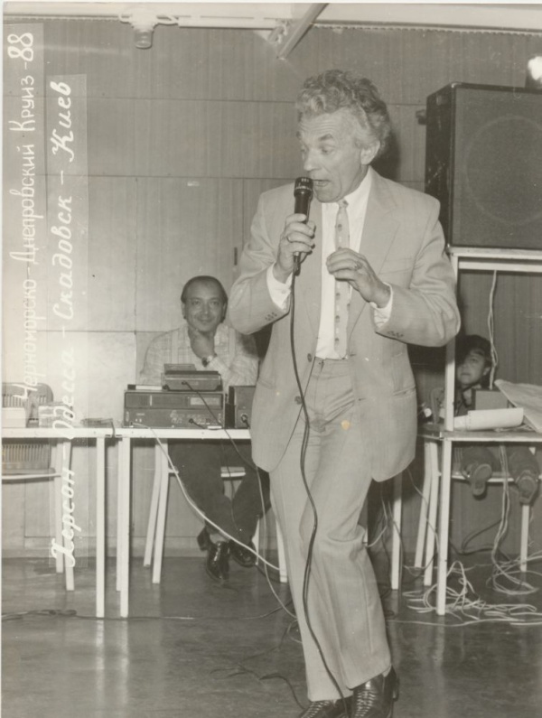 Jan Welik jako konferansjer