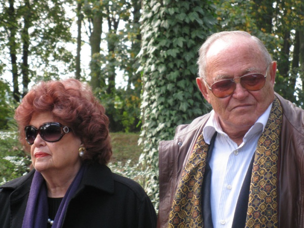 Ariav Nimrod z żoną Odette
