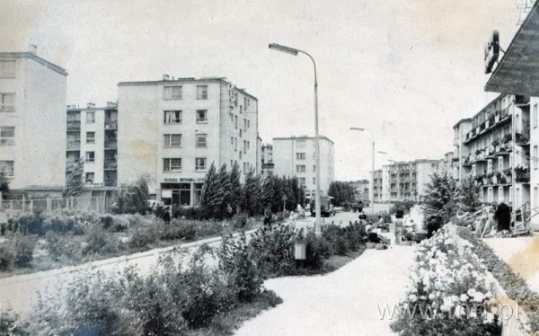 Ulica Grażyny na osiedlu im. A. Mickiewicza w Lublinie