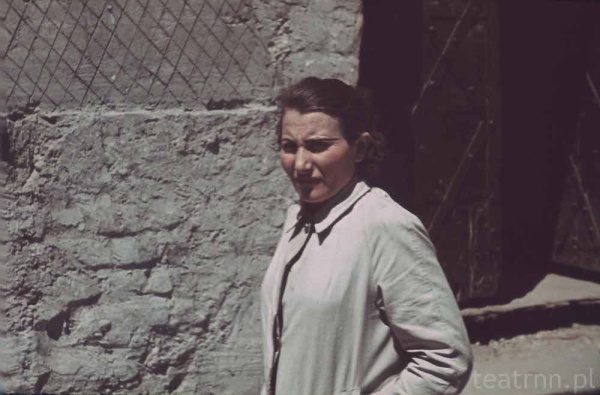 Kobieta w getcie lubelskim