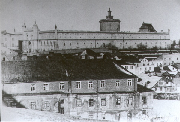 Lublin, panorama dzielnicy żydowskiej z Placu po Farze