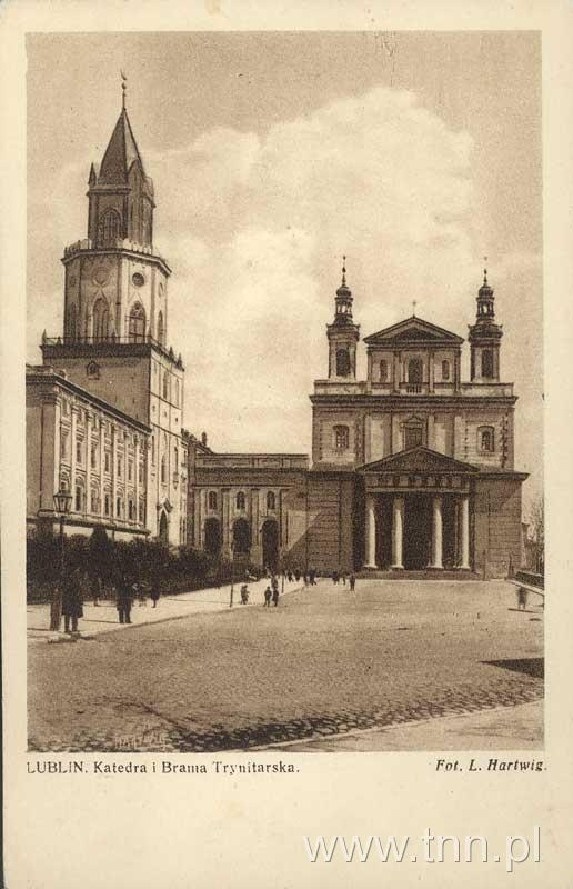 Lublin. Katedra i Wieża Trynitarska