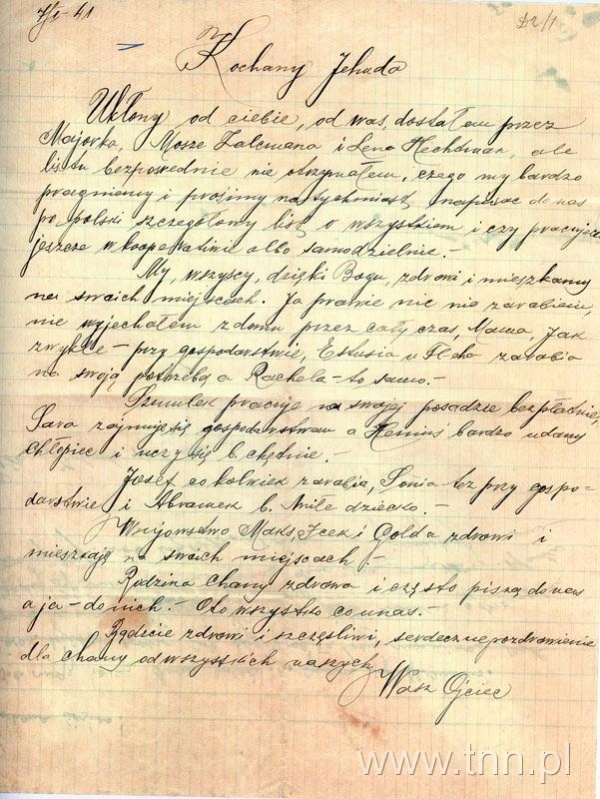 List do Leona Żytomirskiego