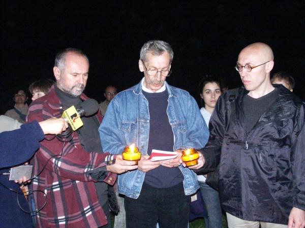 Spacer trasą „Poematu o mieście Lublinie” Józefa Czechowicza (13.7.2003)