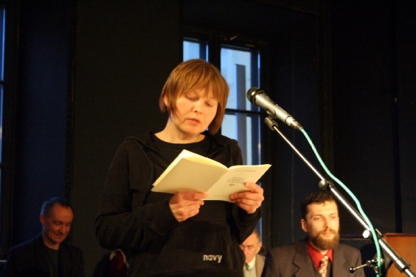 Agnieszka Dybek czyta fragment "Poematu o mieście Lublinie" Józefa Czechowicza