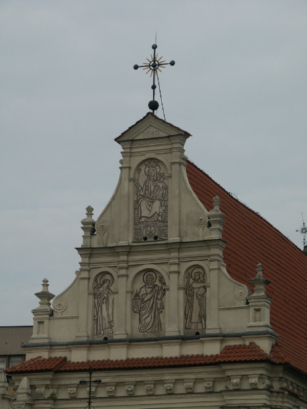 Kościół pw. św. Józefa w Lublinie. Szczyt frontowy.