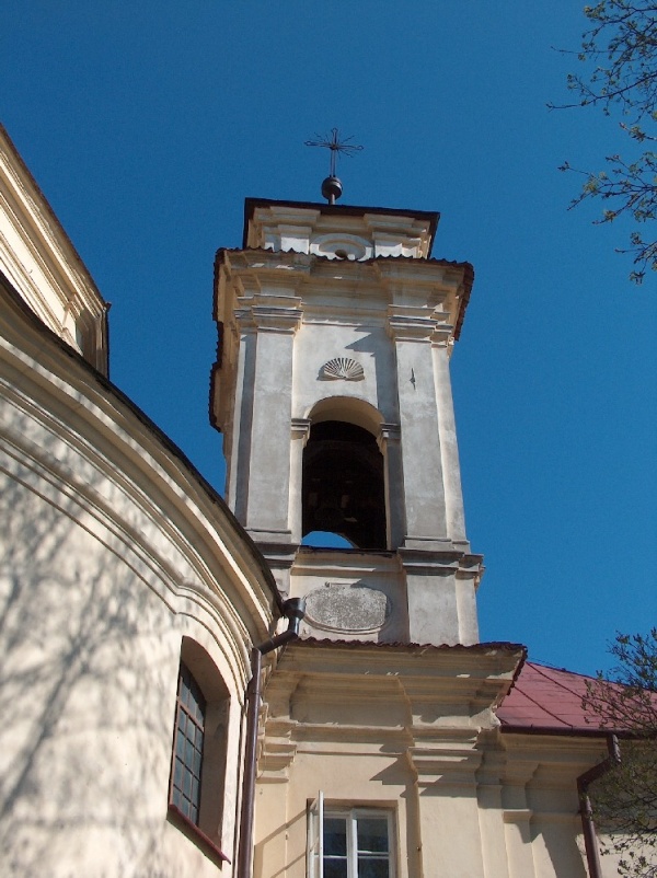 Kościół św. Eliasza Proroka w Lublinie. Wieża - dzwonnica.