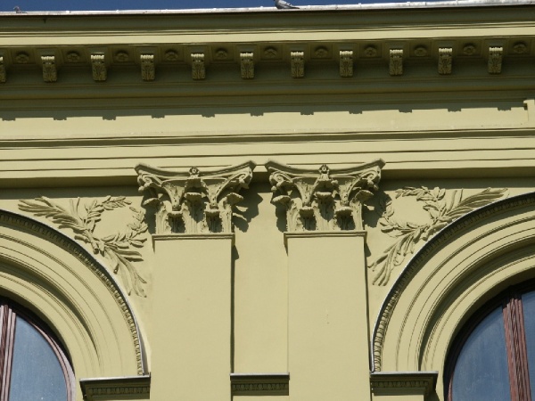 Teatr im. Juliusza Osterwy w Lublinie. Detal architektoniczny.