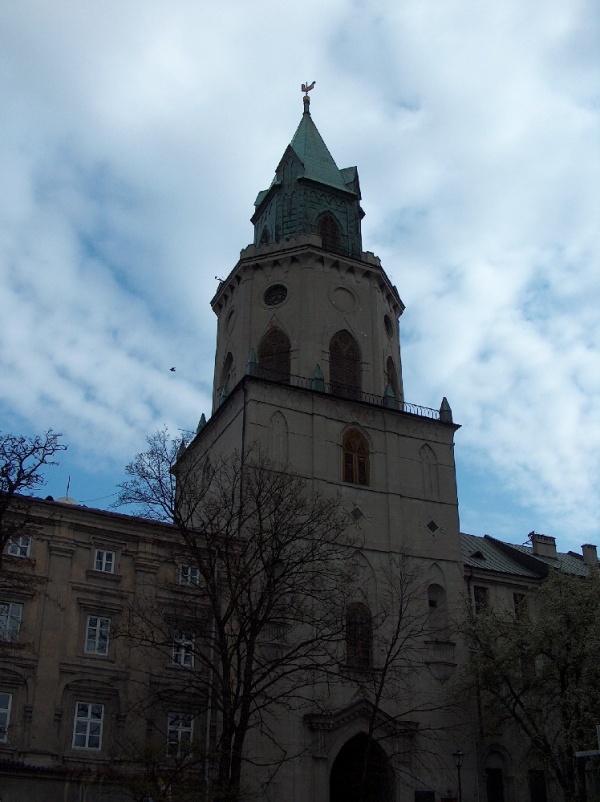 Wieża Trynitarska w Lublinie.