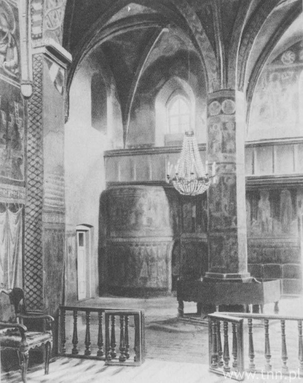 Wnętrze Kaplicy Trójcy Świętej na Zamku Lubelskim