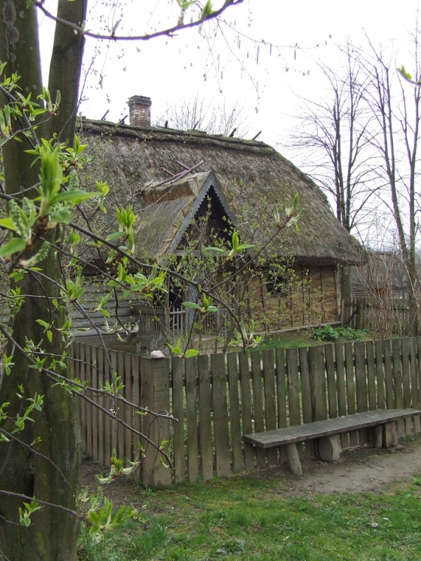 Muzeum Wsi Lubelskiej – chałupa z ogródkiem z Żabna