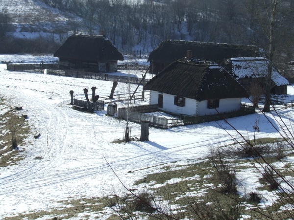 Muzeum Wsi Lubelskiej – Powiśle zimą