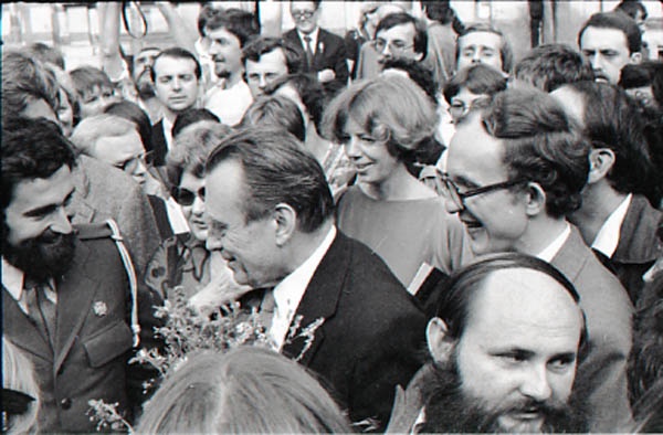 Czesław Miłosz w Lublinie (1981 r.)