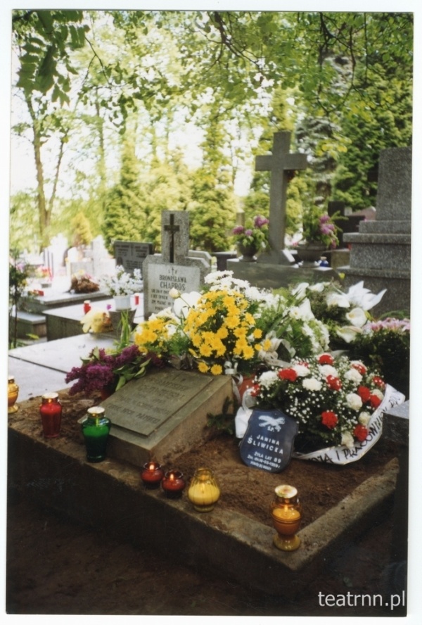 Zdjęcie grobu Janiny Śliwickiej