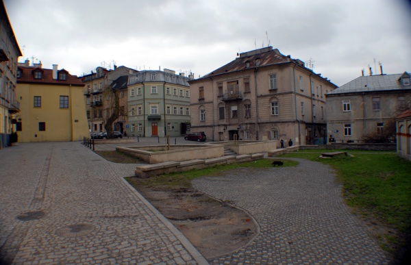 Plac Rybny w Lublinie. Fotografia