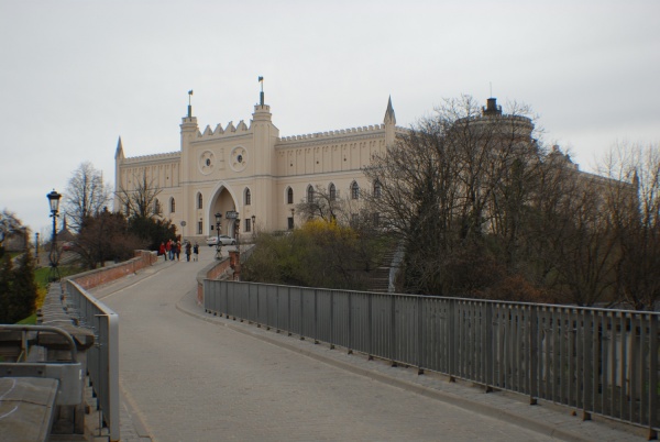 Widok na Zamek w Lublinie. Fotografia