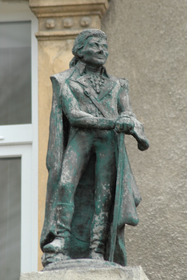 Figura Kościuszki w Lublinie. Fotografia