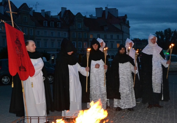 Pożar Lublina 2013 - inscenizacja pożaru z 1719 r.
