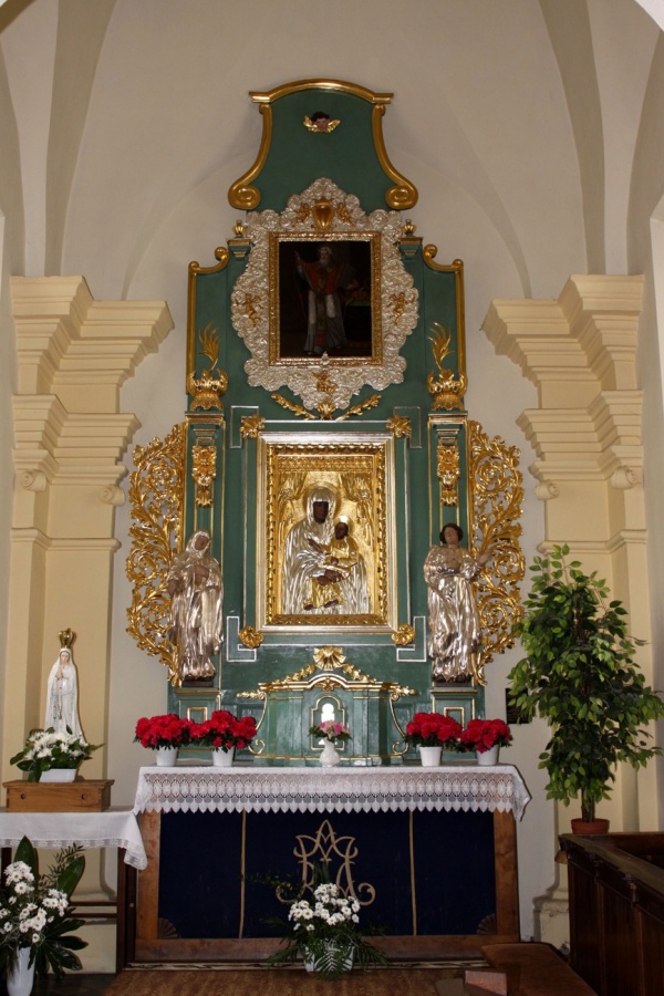 Ołtarz Matki Bożej Lewiczyńskiej z kościoła pw. św. Michała Archanioła w Wojsławicach