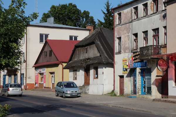Ulica Zamojska w Szczebrzeszynie