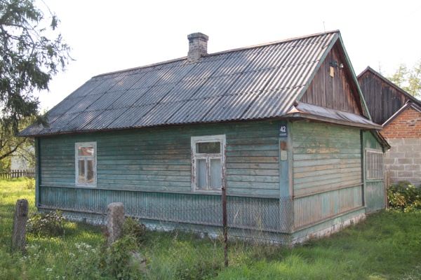 Dom drewniany przy ulicy Kościuszki 42 w Krasnobrodzie